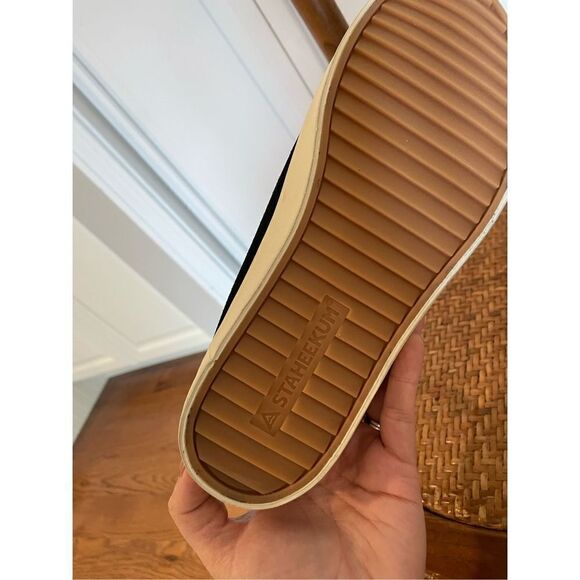 Staheekum black cami mule suede Sherpa lined slip on clog slipper - Picture 8 of 10